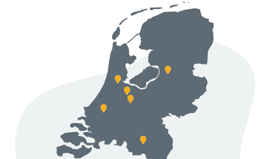 Locaties opleiding in Nederland van Hoffelijk